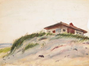 Beach House IV Watercolor | Marshall Goodman,{{product.type}}