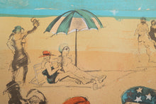 Beach Lithograph | Marcia Marx,{{product.type}}