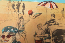 Beach Lithograph | Marcia Marx,{{product.type}}