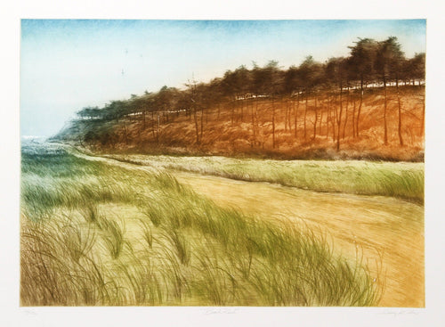 Beach Road Etching | Harvey Kidder,{{product.type}}