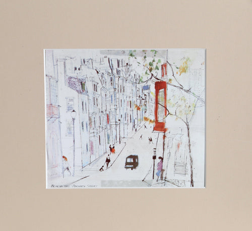 Beacon Hill - Pinckney Street, Boston Poster | Unknown Artist,{{product.type}}