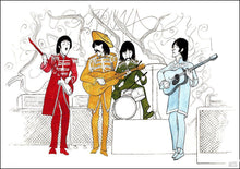 Beatles Portfolio lithograph | Al Hirschfeld,{{product.type}}