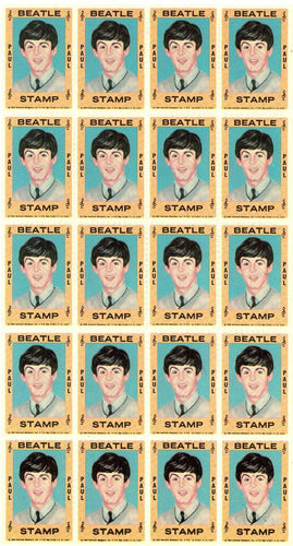Beatles Stamp Set - Paul McCartney Stamp | Stamps,{{product.type}}