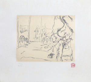 Bed In For Peace lithograph | John Lennon,{{product.type}}