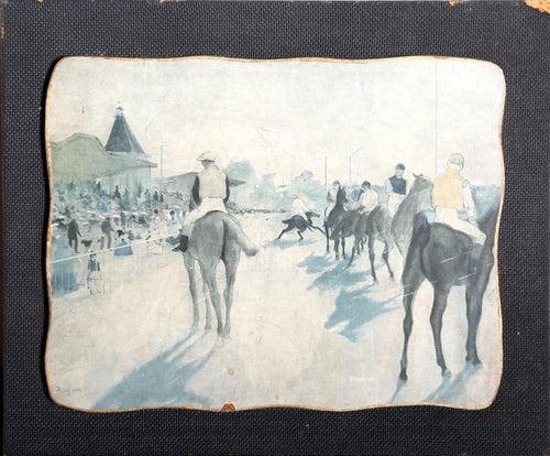 Before the Stands Poster | Edgar Degas,{{product.type}}