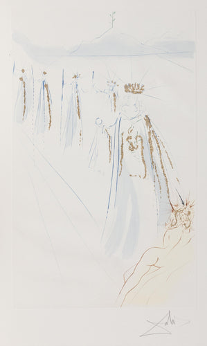 Behold his bed from The Song of Songs of King Solomon Etching | Salvador Dalí,{{product.type}}