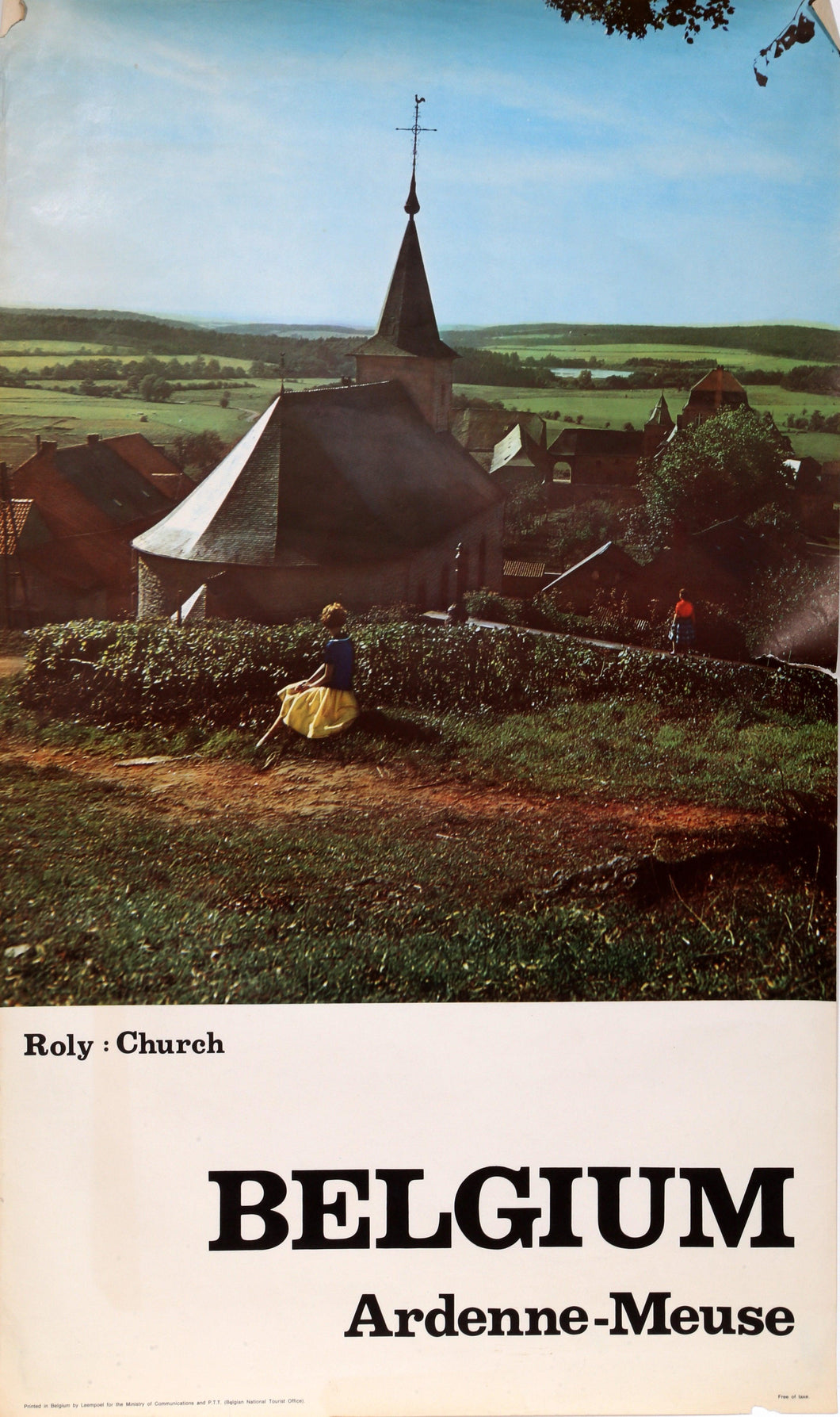 Belgium - Ardenne-Meuse Poster | Travel Poster,{{product.type}}