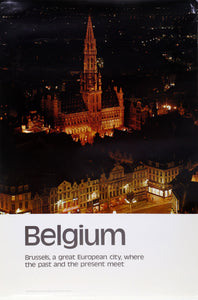 Belgium - Brussels Poster | Travel Poster,{{product.type}}