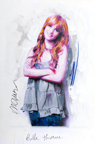 Bella Thorne Mixed Media | Sid Maurer,{{product.type}}