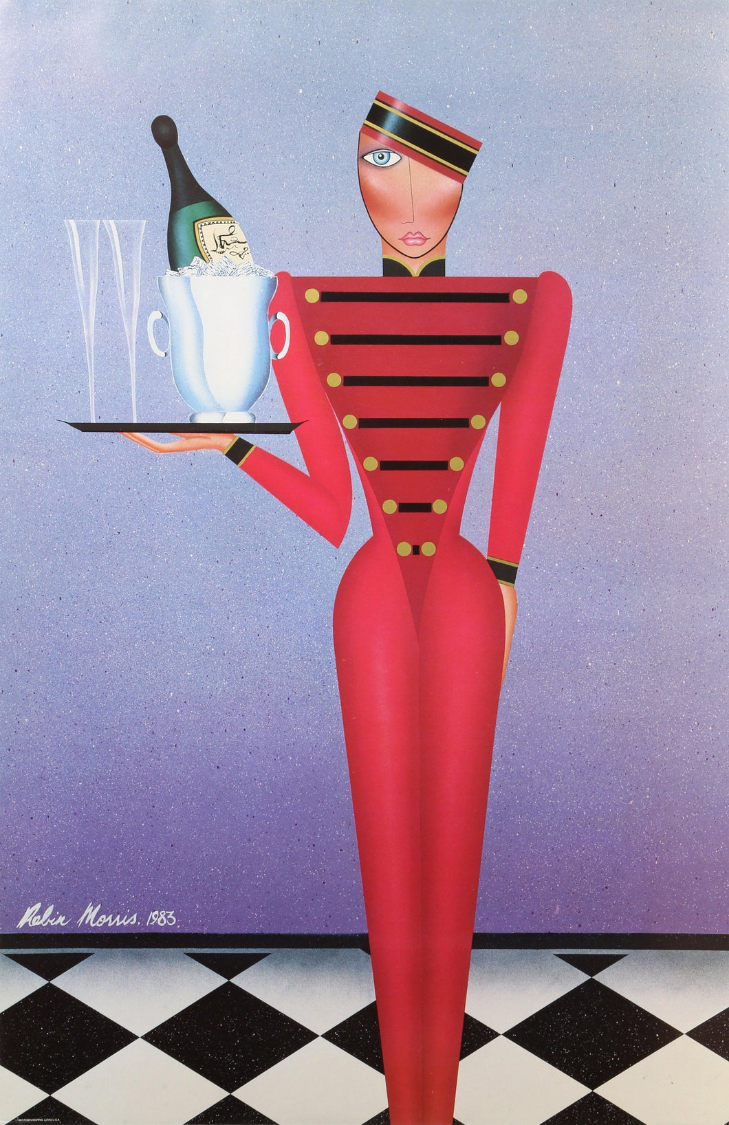 Bellhop Poster | Robin Morris,{{product.type}}