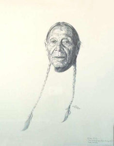 Ben C, Govenor of Taos, New Mexico Lithograph | Lunda Hoyle Gill,{{product.type}}