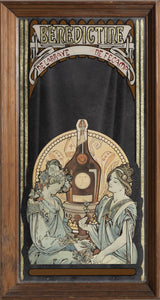 Benedictine Mirror Home Decor | Alphonse Mucha,{{product.type}}