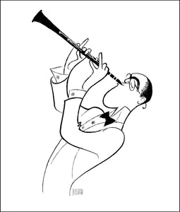 Benny Goodman Lithograph | Al Hirschfeld,{{product.type}}