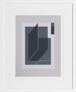 Bent Black - P1, F25, I1 Screenprint | Josef Albers,{{product.type}}