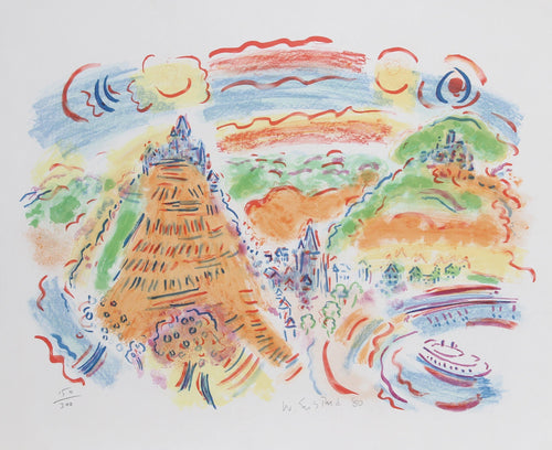 Bern Castle Lithograph | Wayne Ensrud,{{product.type}}