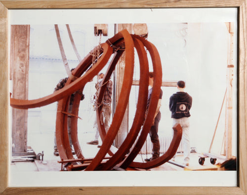 Bernar Venet Sculpture Installation 6 Color | Unknown Artist,{{product.type}}