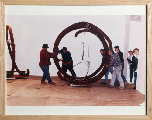 Bernar Venet Sculpture Installation 8 Color | Unknown Artist,{{product.type}}