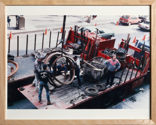 Bernar Venet Sculpture Installation 9 Color | Unknown Artist,{{product.type}}