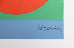 Beryll from Souvenirs de Portraits d'Artistes. Jacques Prévert: Le Coeur à l'ouvrage Lithograph | Victor Vasarely,{{product.type}}
