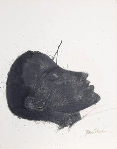 Beside the Dying from the Rilke Portfolio Lithograph | Ben Shahn,{{product.type}}