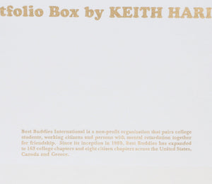 Best Buddies Portfolio Coversheet screenprint | Keith Haring,{{product.type}}