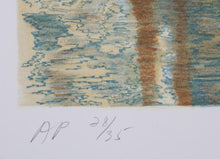 Bethesda Fountain Lithograph | Martha Edelheit,{{product.type}}