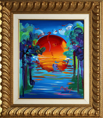 Better World Version X No. 5 Acrylic | Peter Max,{{product.type}}