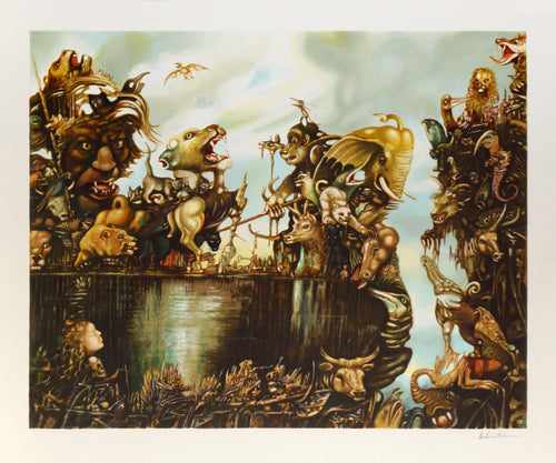 Bewitched Lake Screenprint | Israel Rubinstein,{{product.type}}