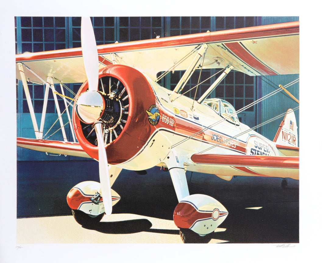 Bi-Plane Screenprint | Ted Wilbur,{{product.type}}
