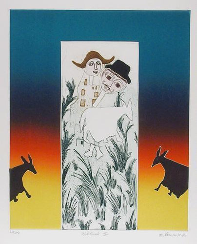 Biblical II Etching | Mireille Kramer,{{product.type}}