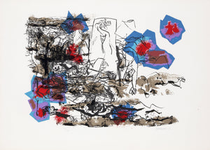 Biblical Scene Screenprint | Abraham Rattner,{{product.type}}