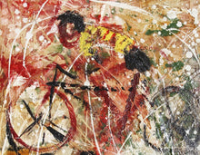 Bicyclists Oil | John Uht,{{product.type}}