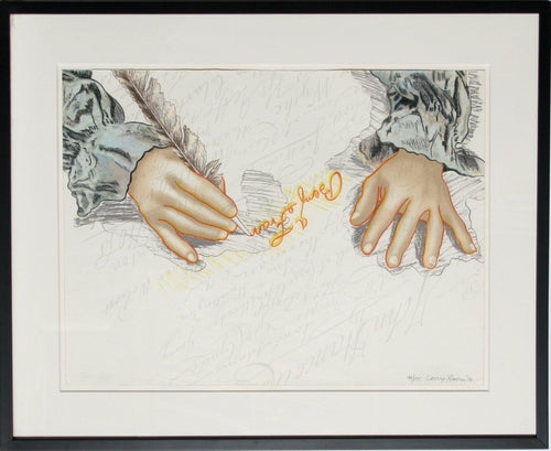 Big B Signs Up Lithograph | Larry Rivers,{{product.type}}