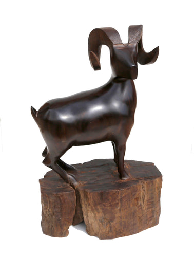 Bighorn Sheep Wood | Unknown Artist,{{product.type}}