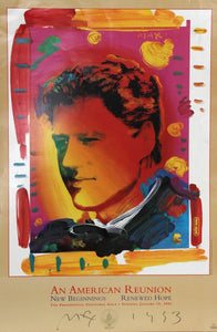 Bill Clinton Inaugural, An American Reunion I Poster | Peter Max,{{product.type}}