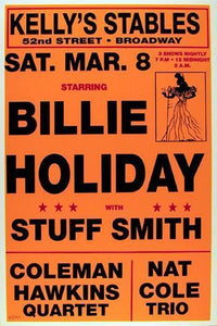 Billie Holliday Poster | Unknown Artist - Poster,{{product.type}}
