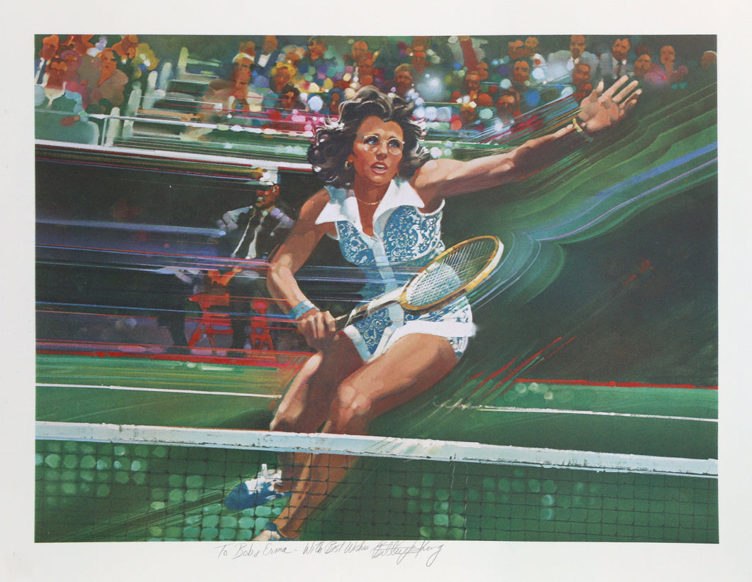 Billie Jean King from Sports Illustrated Living Legends Portfolio Lithograph | Robert Peak,{{product.type}}