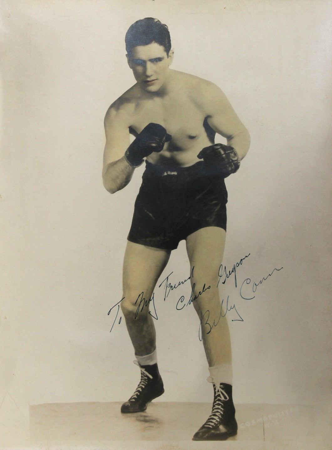 Billy Conn Black and White | Unknown Artist,{{product.type}}