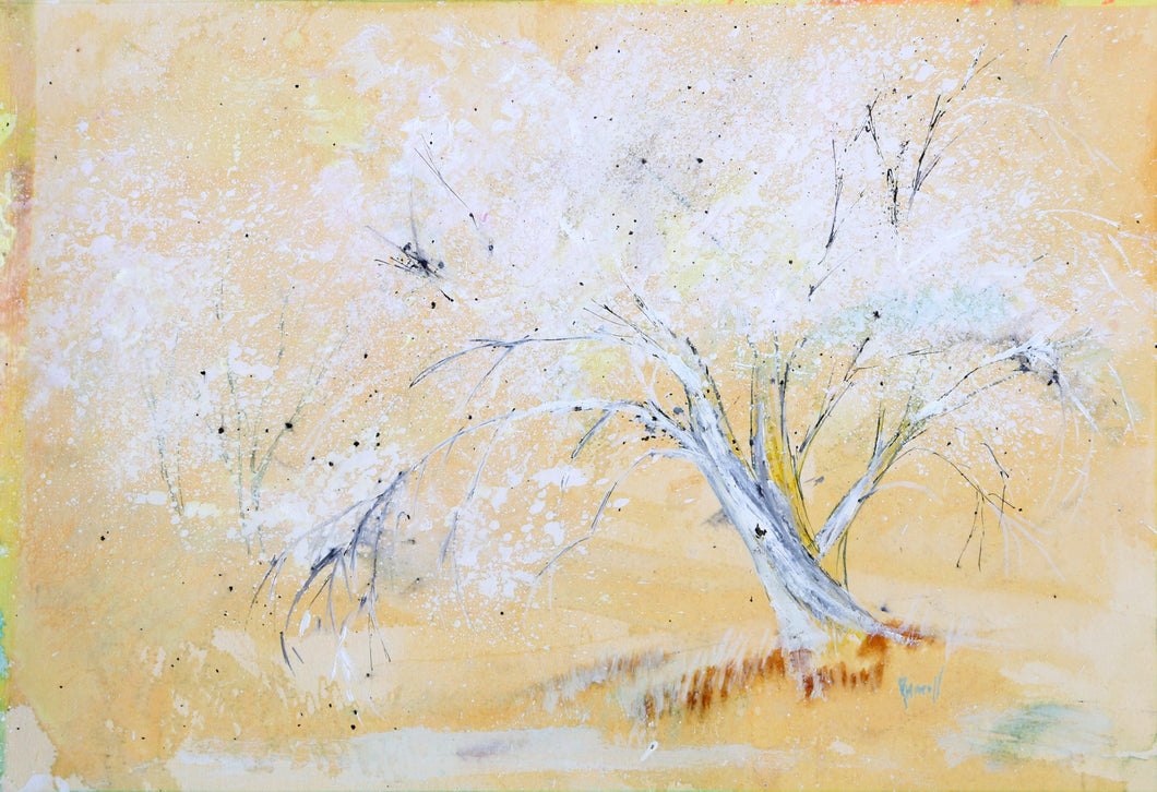 Birch Tree Watercolor | Joan Purcell,{{product.type}}