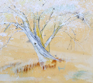 Birch Tree Watercolor | Joan Purcell,{{product.type}}