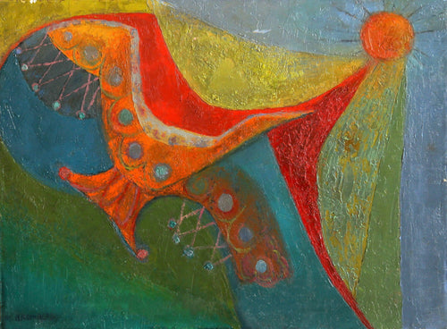 Bird and Sunshine Oil | Miriam Bromberg,{{product.type}}
