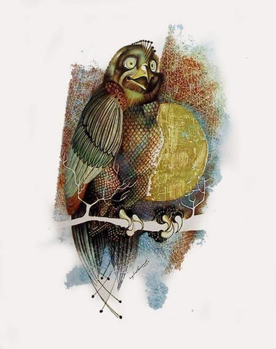 Bird Lithograph | Siegfried Gerhard Reinhardt,{{product.type}}