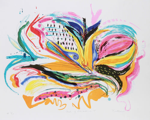 Bird of Paradise IV Lithograph | Vick Vibha,{{product.type}}