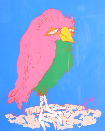 Bird Screenprint | Robert E. Sargent,{{product.type}}