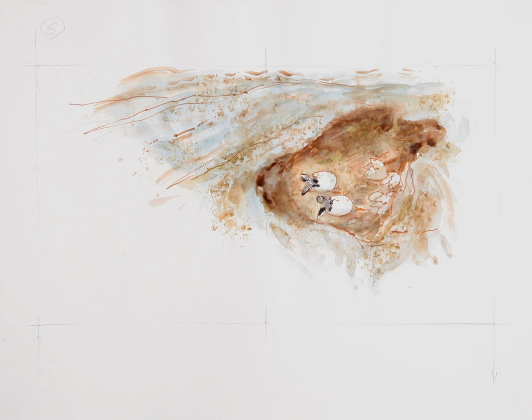 Birds (383) Watercolor | Marshall Goodman,{{product.type}}