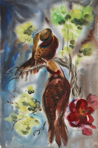 Birds (73) Watercolor | Eve Nethercott,{{product.type}}