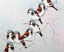 Birds in Winter Screenprint | Max Karp,{{product.type}}