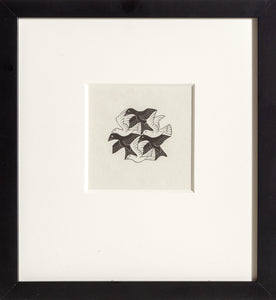 Birds Woodcut | M.C. (Maurits Cornelis) Escher,{{product.type}}