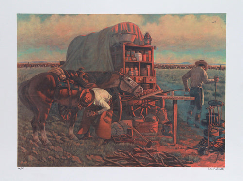 Biscuits are Better than Grass Lithograph | Cecil Smith,{{product.type}}