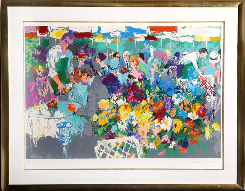 Bistro Garden Screenprint | LeRoy Neiman,{{product.type}}